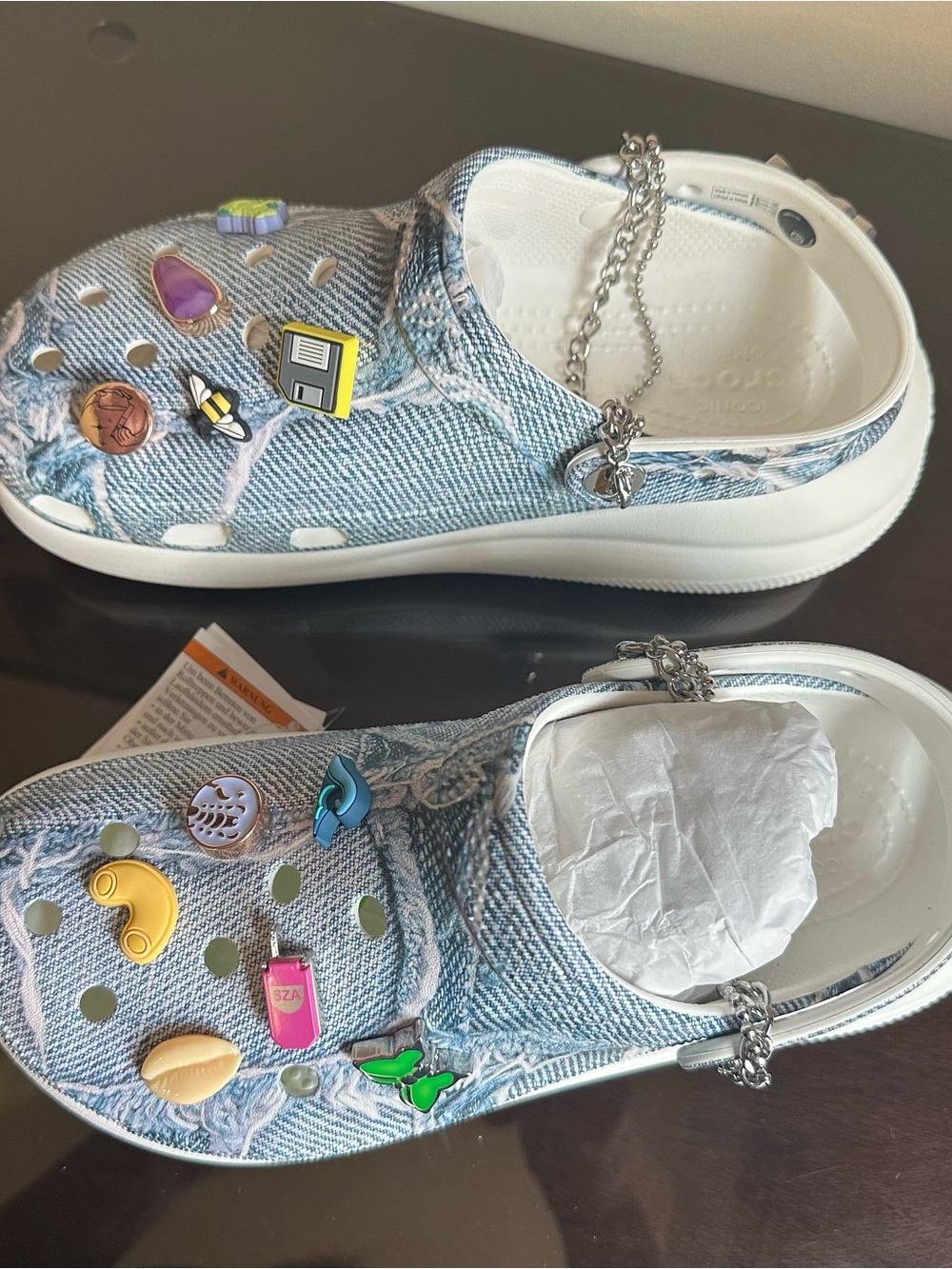 SZA Crocs Brand New Never Worn Womens size 8 - Picture 2 of 5